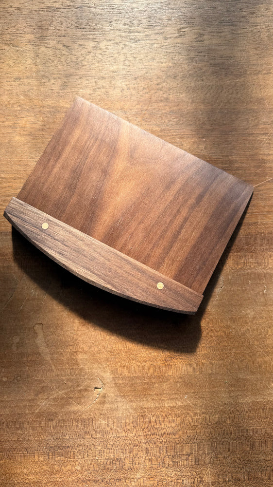 Walnut board scraper