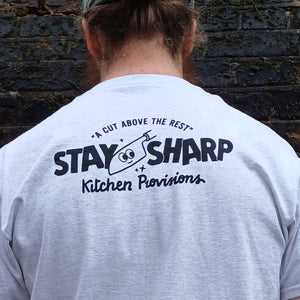 Kitchen Provisions Merch - the t shirt - stay sharp