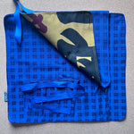 Kitchen Provisions Merch - the knife roll - DEADSTOCK DENIM/VINTAGE FABRIC 14