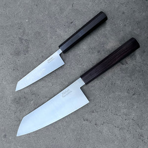 Santoku knife, Silver Fox 100 steel, Polished finish - Kitchen Provisions