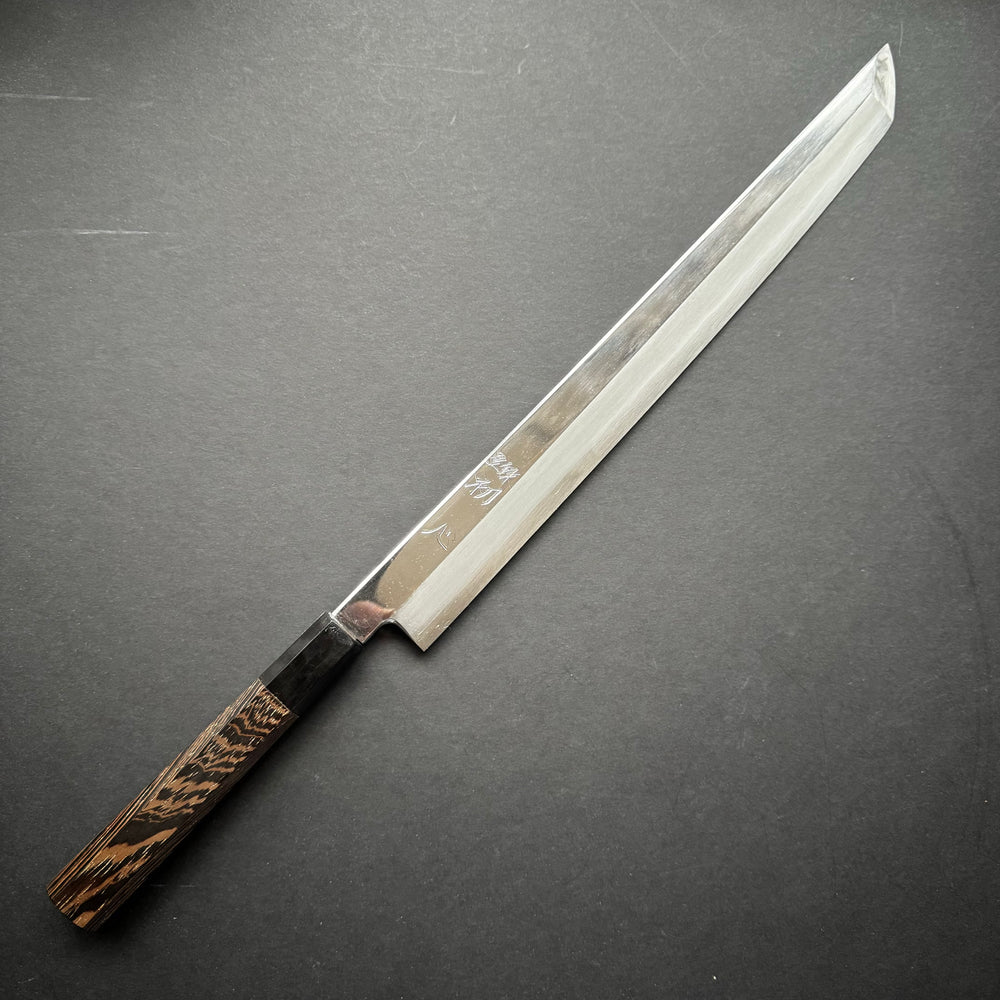 Sakimaru Yanagiba knife, Ginsan stainless steel, polished finish - Nakagawa Hamono