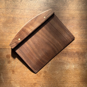 Walnut board scraper