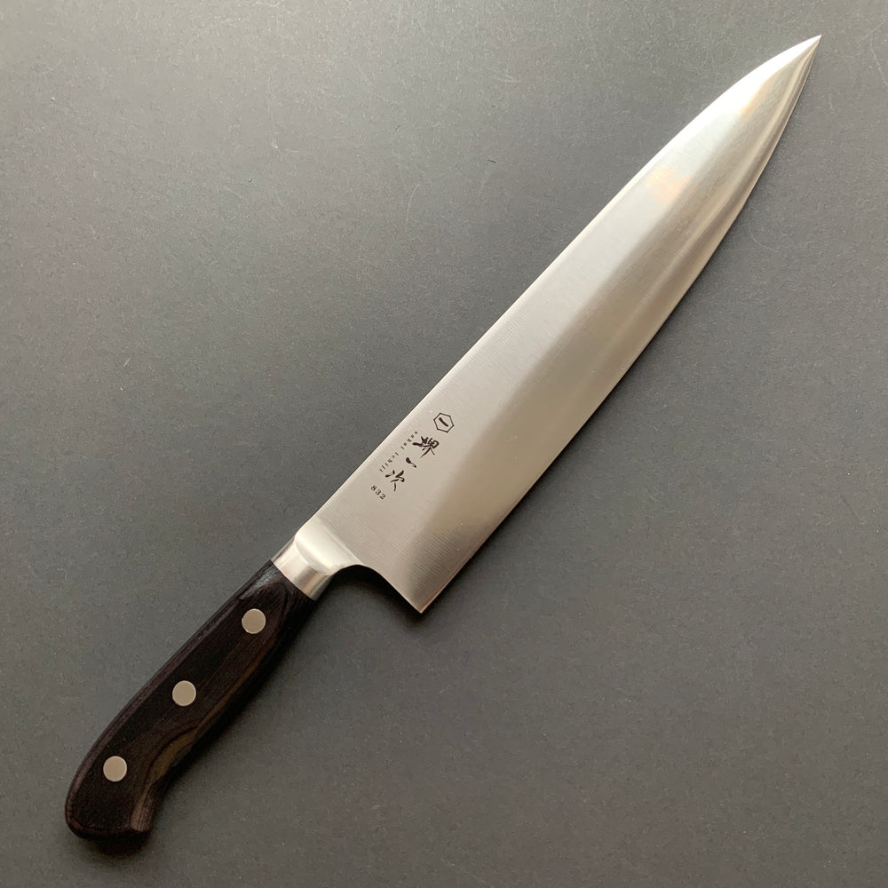 Gyuto knife, AUS 8 stainless steel, polished finish - Sakai Ichiji