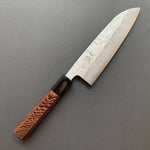 Santoku knife, Ginsan stainless steel, nashiji finish - Ittetsu