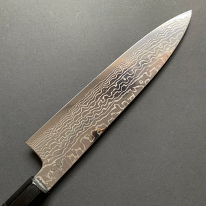 Gyuto knife, ZDP189 powder steel, damascus finish - Sukenari