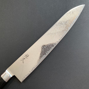 Gyuto knife, AUS10 Stainless Steel, Damascus finish, Western style handle - Tsunehisa