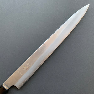 Sujihiki knife, Ginsan stainless steel, polished finish - Nakagawa Hamono