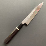 Honyaki Petty knife, Shirogami 3 Carbon steel, mirror polish finish - Ikeda