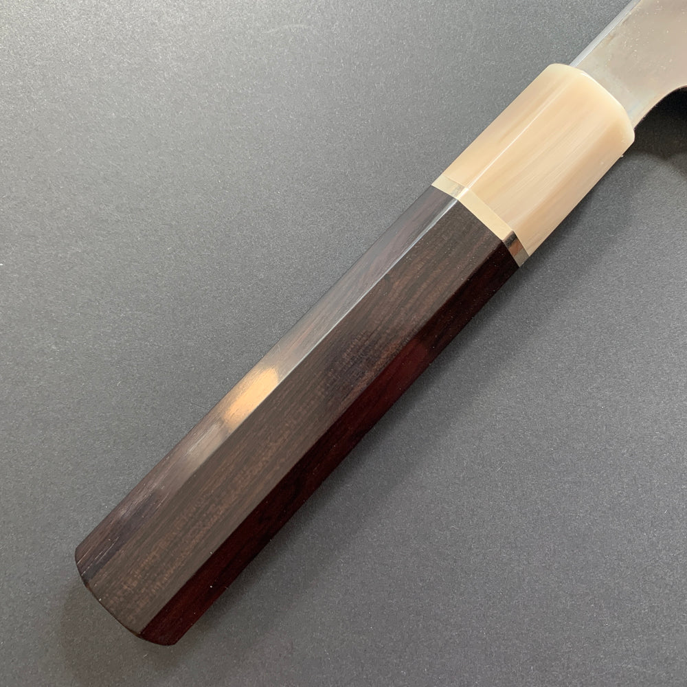 Gyuto knife, Shirogami 1 Honyaki, Polished finish - Nakagawa Hamono