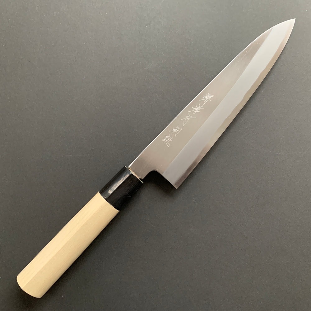 Single Bevel Gyuto knife, Shirogami 2 Carbon steel, Polished finish, Tokujo range - Sakai Takayuki