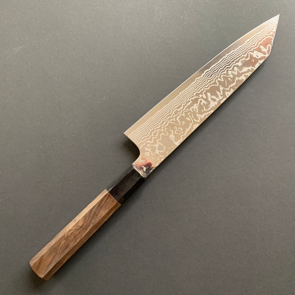 Kiritsuke Gyuto knife, FAXR2 Stainless Steel, Damascus finish - Hatsukokoro