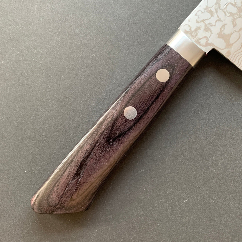 Santoku knife, VG10, damascus finish - Masutani