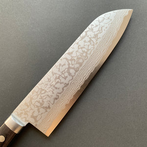 Santoku knife, VG10, damascus finish - Masutani