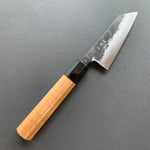 Ko Bunka knife, Aogami 2 with iron cladding, Kurouchi finish, Kurogane range - Hatsukokoro