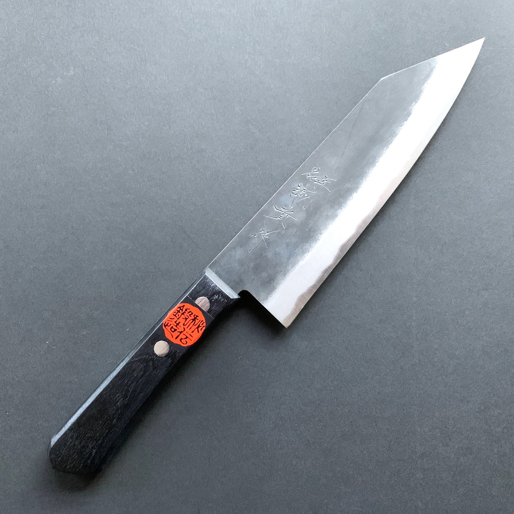 Bunka knife, Aogami 2 core, stainless clad, kurouchi finish - Shigeki Tanaka