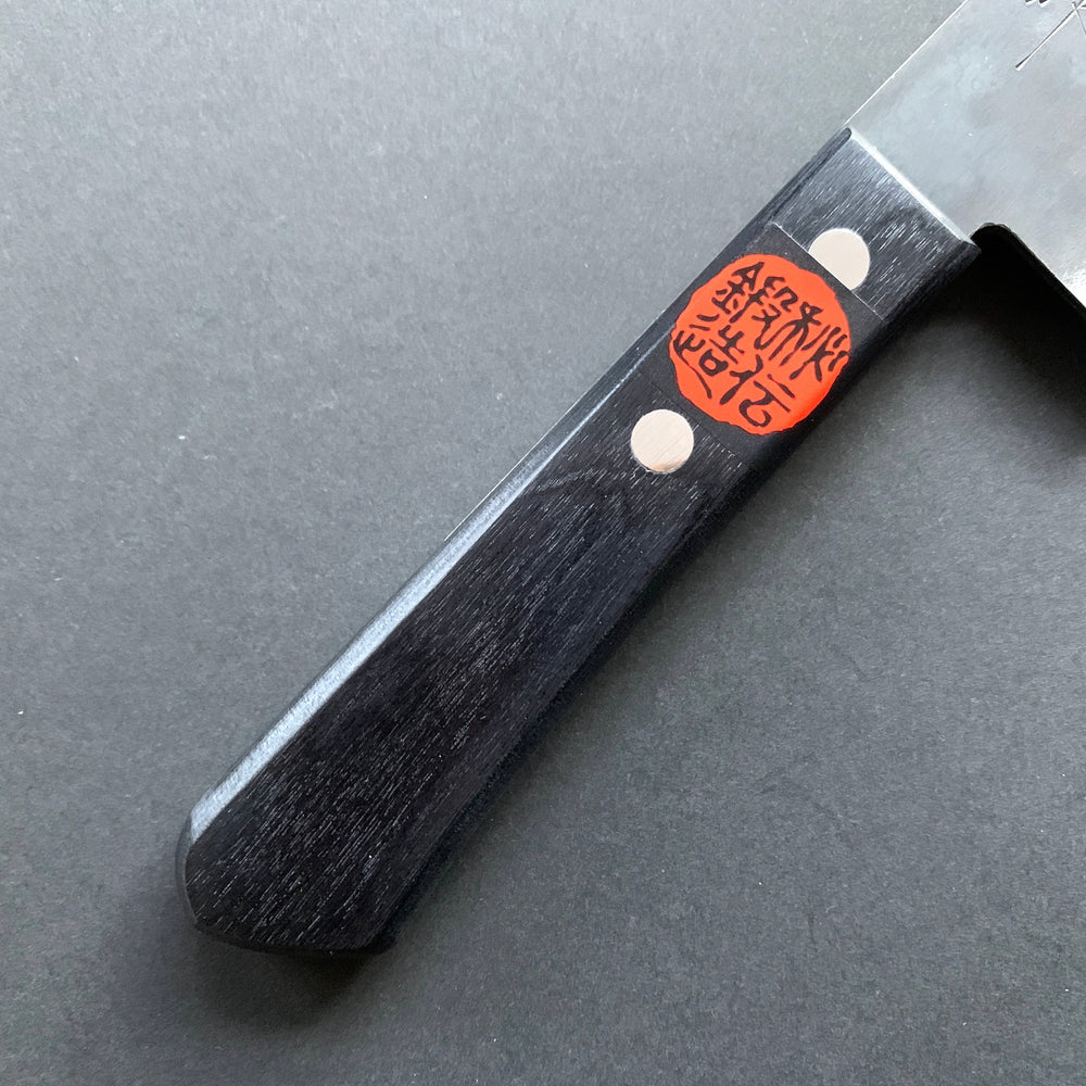 Bunka knife, Aogami 2 core, stainless clad, kurouchi finish - Shigeki Tanaka