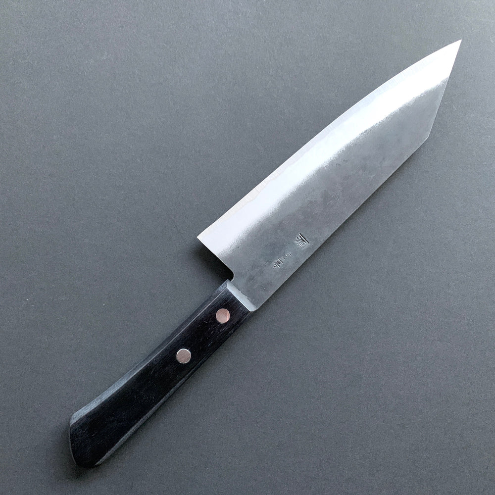 Bunka knife, Aogami 2 core, stainless clad, kurouchi finish - Shigeki Tanaka