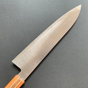 Gyuto knife, Ginsan stainless steel, polished finish, Majiro range - Shigeki Tanaka