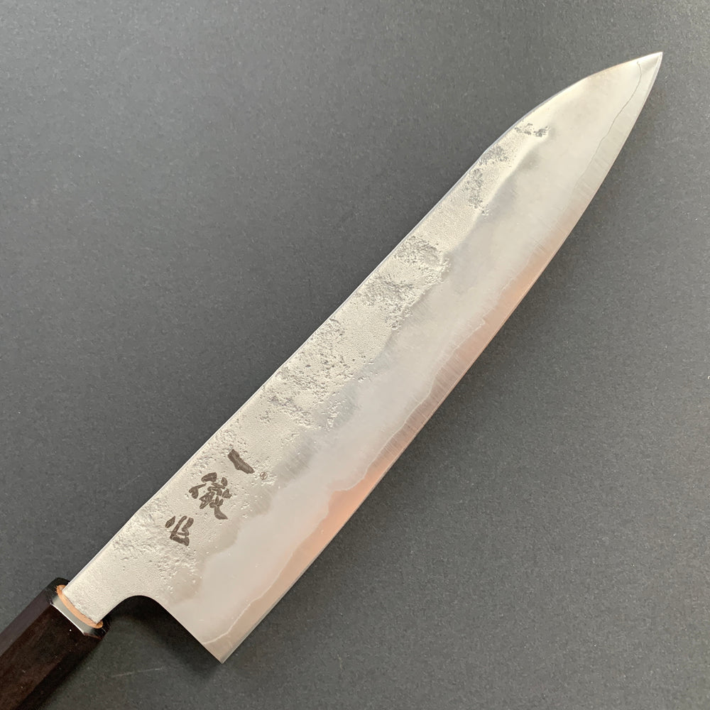 Gyuto knife, Ginsan stainless steel, nashiji finish - Ittetsu