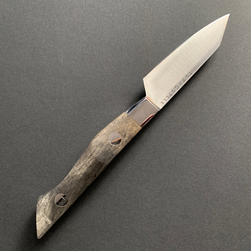 3" paring knife, AEB-L Stainless Steel, Classic range, Buckeye Burl handle - Town Cutler