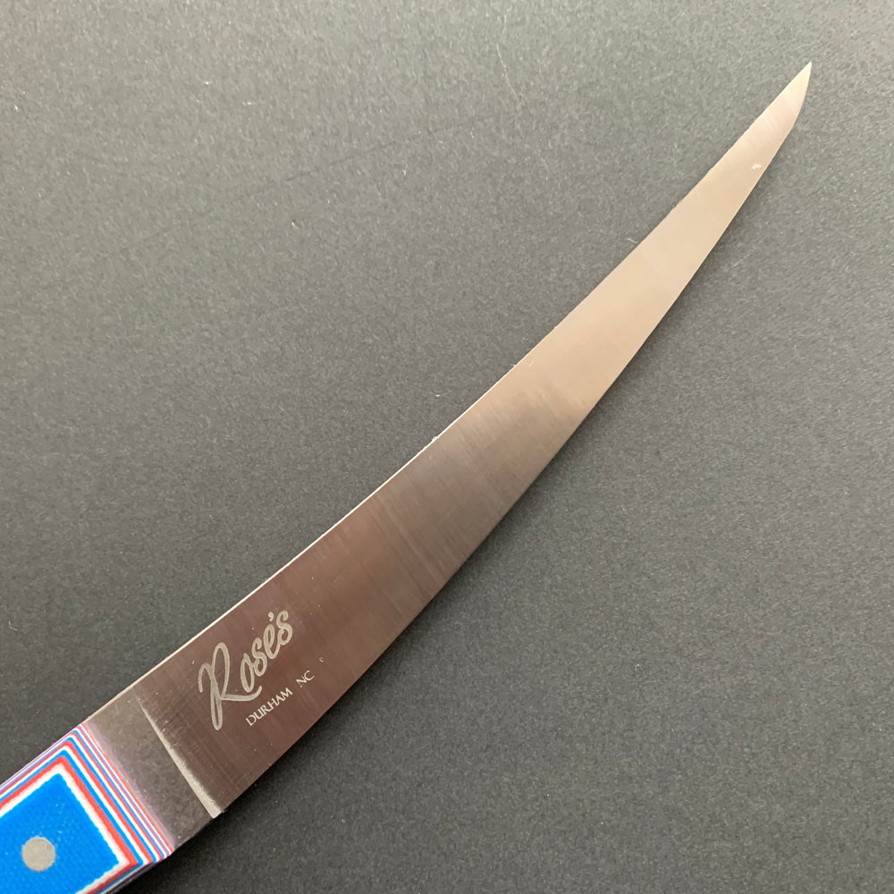 Boning knife, O1 carbon steel, polished finish - Silverthorn