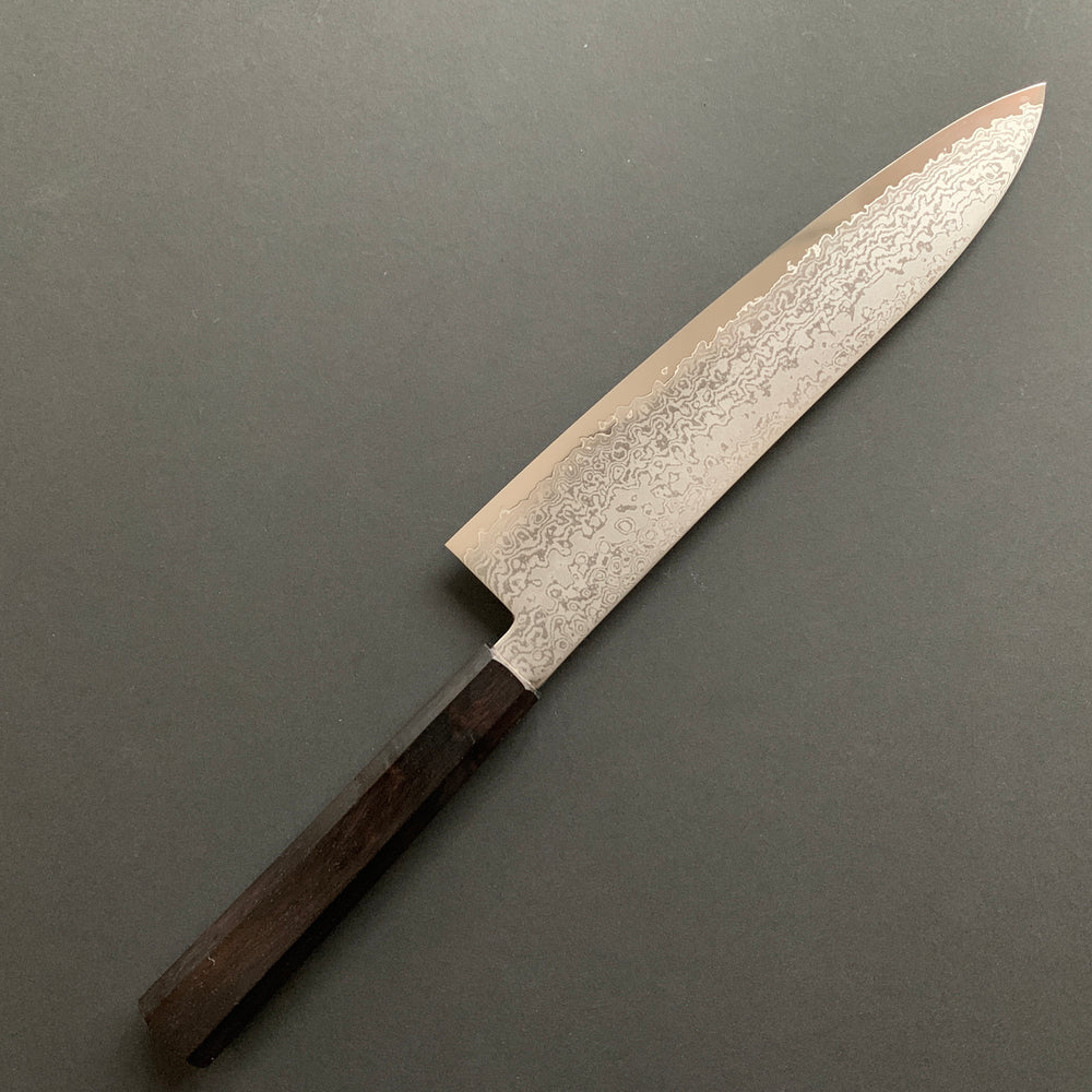 Gyuto knife, VG10, damascus finish - Ohishi