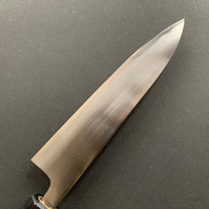 Petty knife, Aogami 2 core with soft Iron cladding, Migaki finish - Wakui