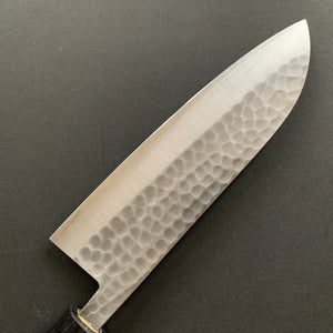 Santoku knife, SLD core with stainless steel cladding, Tsuchime Finish - Ohishi