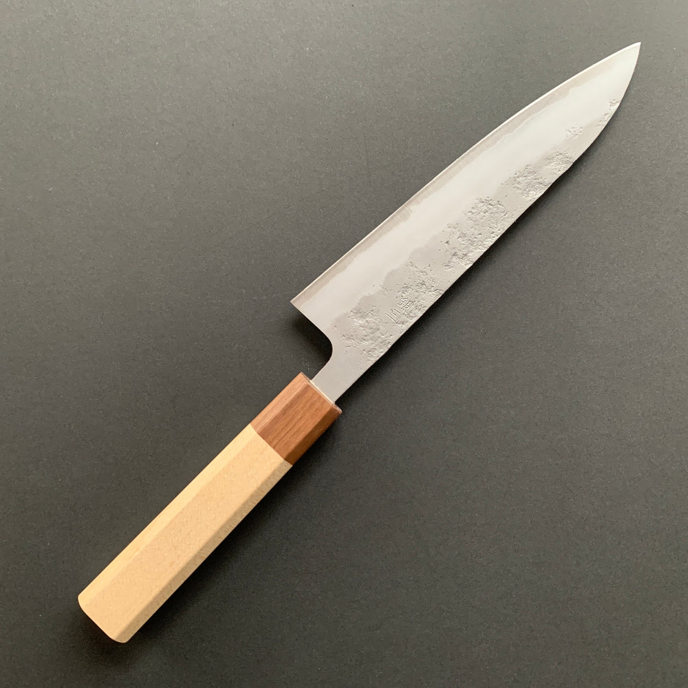 Gyuto knife, Ginsan stainless steel, nashiji finish - Ittetsu