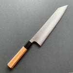 Kiritsuke Gyuto knife, Shirogami 2 with stainless steel cladding, nashiji finish - Yoshikane