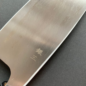 Deba knife, Ginsan stainless steel, polished finish - Hatsukokoro