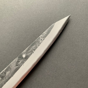 Kiritsuke Sujihiki Knife, Aogami 2 core with stainless steel cladding, nashiji finish - Tadafusa