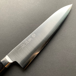 Gyuto knife, VG10 stainless steel, Migaki finish, Western style handle - Takamura