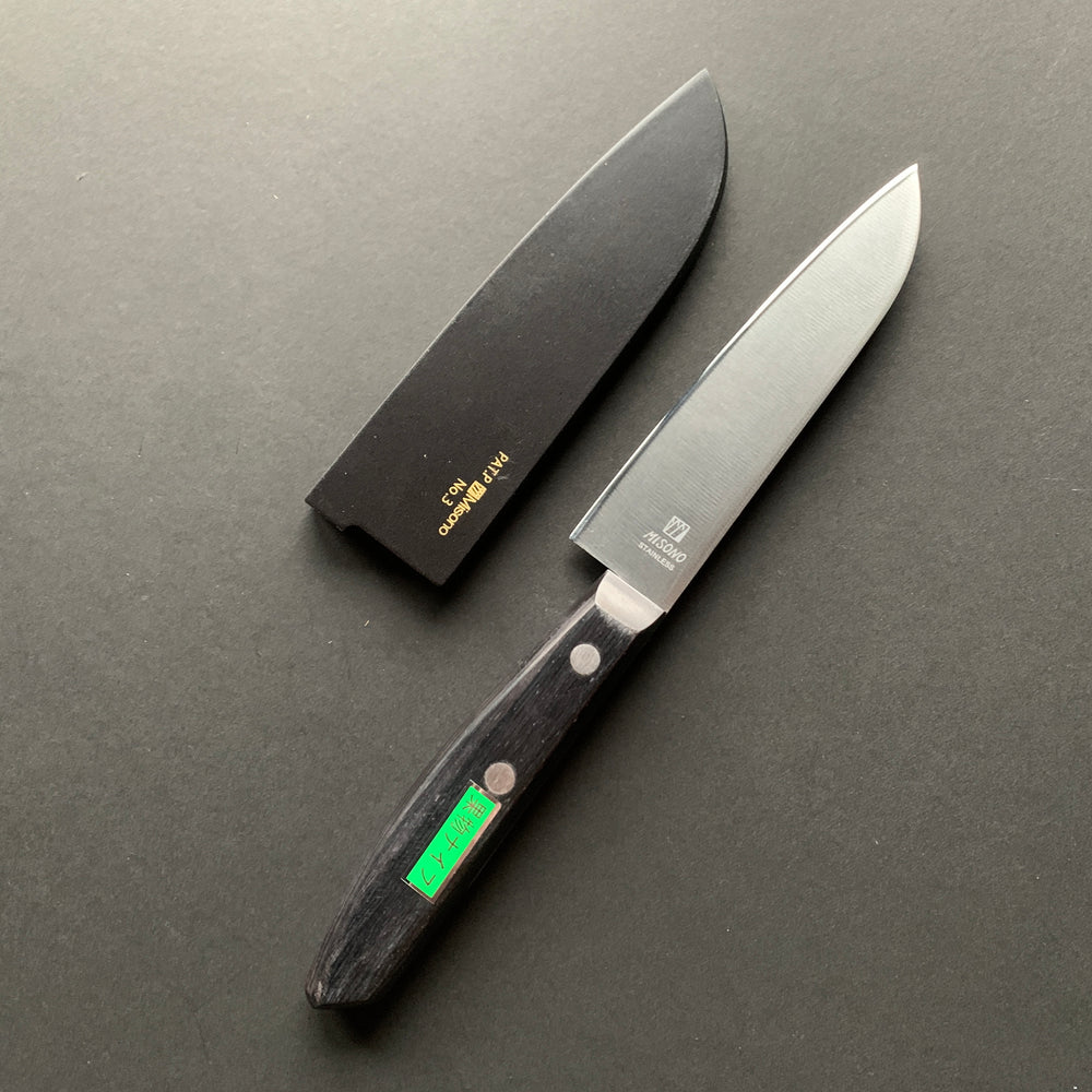 Petty knife, Srainless steel, nashiji finish - Misono