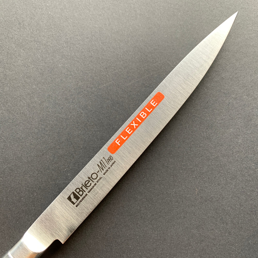 Soft flex fish filleting knife, stainless molybdenum vanadium steel - Brieto