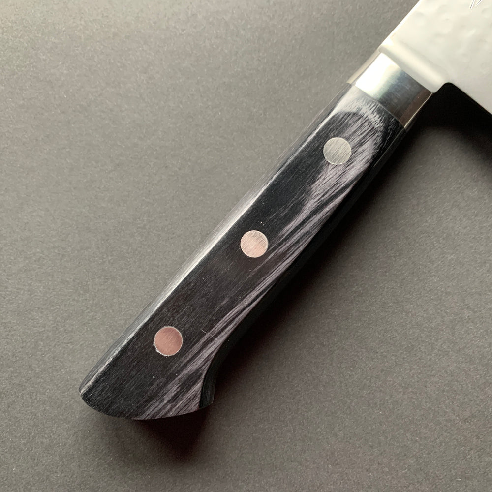 Nakiri Knife, VG5 Stainless Steel, Tsuchime finish - Sakai Kikumori