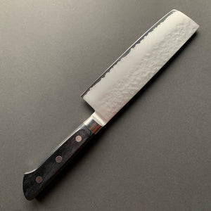 Nakiri Knife, VG5 Stainless Steel, Tsuchime finish - Sakai Kikumori