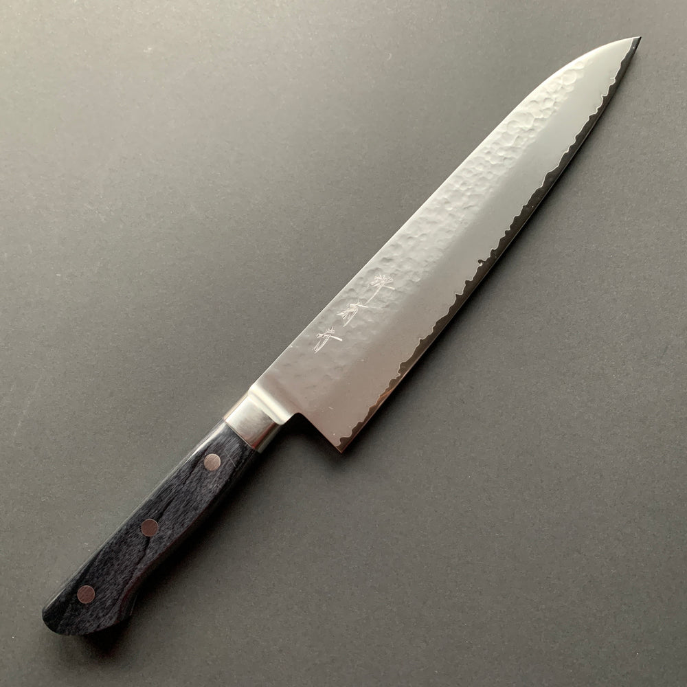 Gyuto Knife, VG5 Stainless Steel, Tsuchime finish - Sakai Kikumori