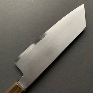 Bunka Knife, Shirogami 2 Carbon Steel with Stainless Steel cladding, Kasumi finish - Sakai Kikumori