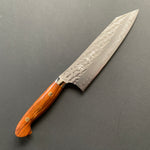 Bunka Knife, SG2 Powder Steel, Ironwood Handle, Tsuchime Finish - Yu Kurosaki