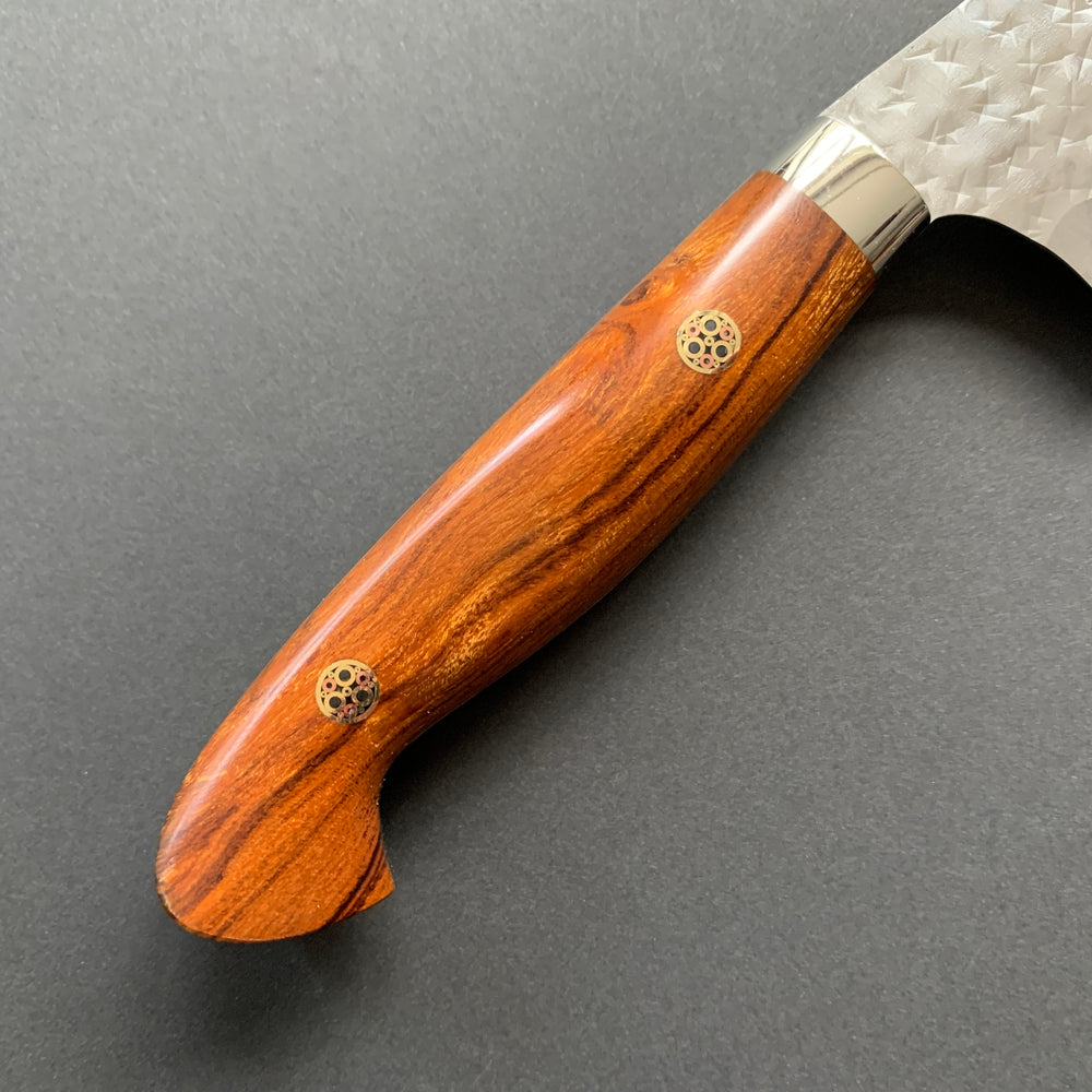 Bunka Knife, SG2 Powder Steel, Ironwood Handle, Tsuchime Finish - Yu Kurosaki