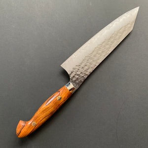 Bunka Knife, SG2 Powder Steel, Ironwood Handle, Tsuchime Finish - Yu Kurosaki