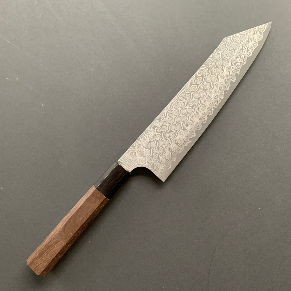 Kiritsuke Gyuto knife, SG2 powder steel, Damascus finish, Wa handle - Nigara