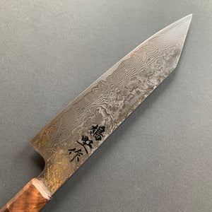 Kiritsuke Gyuto knife, SG2 powder steel, damascus finish - Kenshiro Hatono