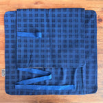 Kitchen Provisions Merch - the knife roll - DEADSTOCK DENIM/VINTAGE FABRIC 24