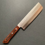 Nakiri knife, VG1 stainless steel, Tsuchime finish - Miki Hamono