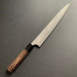 Sujihiki knife, VG10 stainless steel, damascus finish - Kato