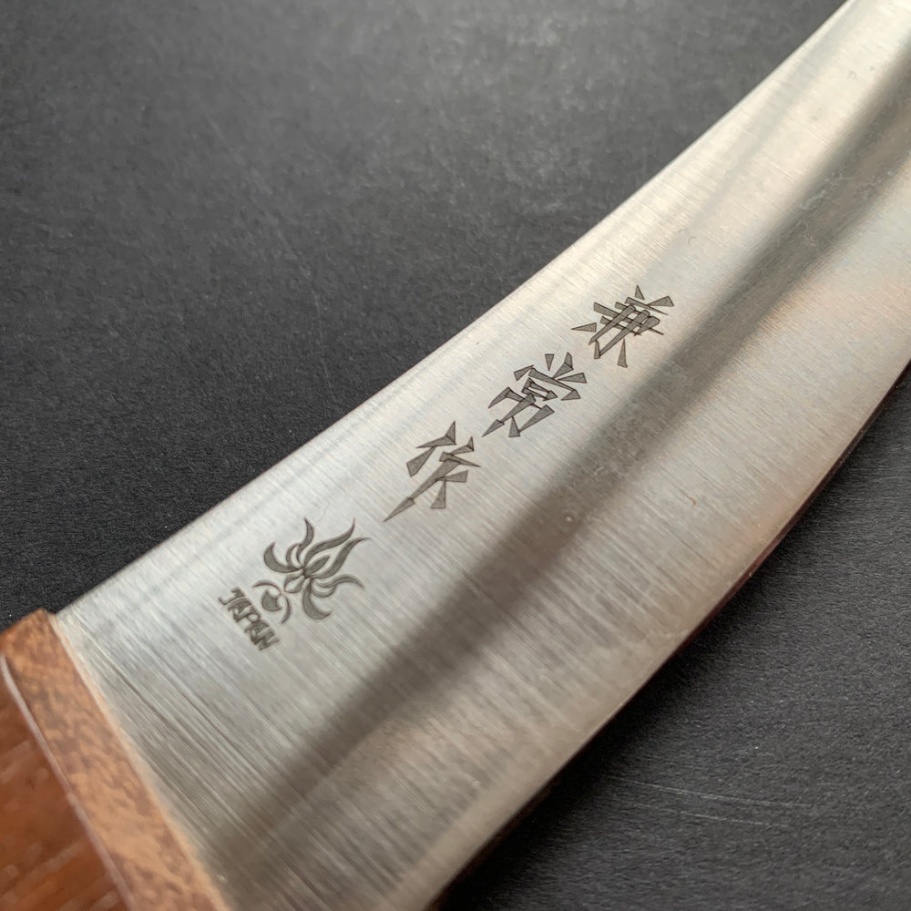 Atamatori knife, SKD12 tool steel, polished finish - Kanetsune