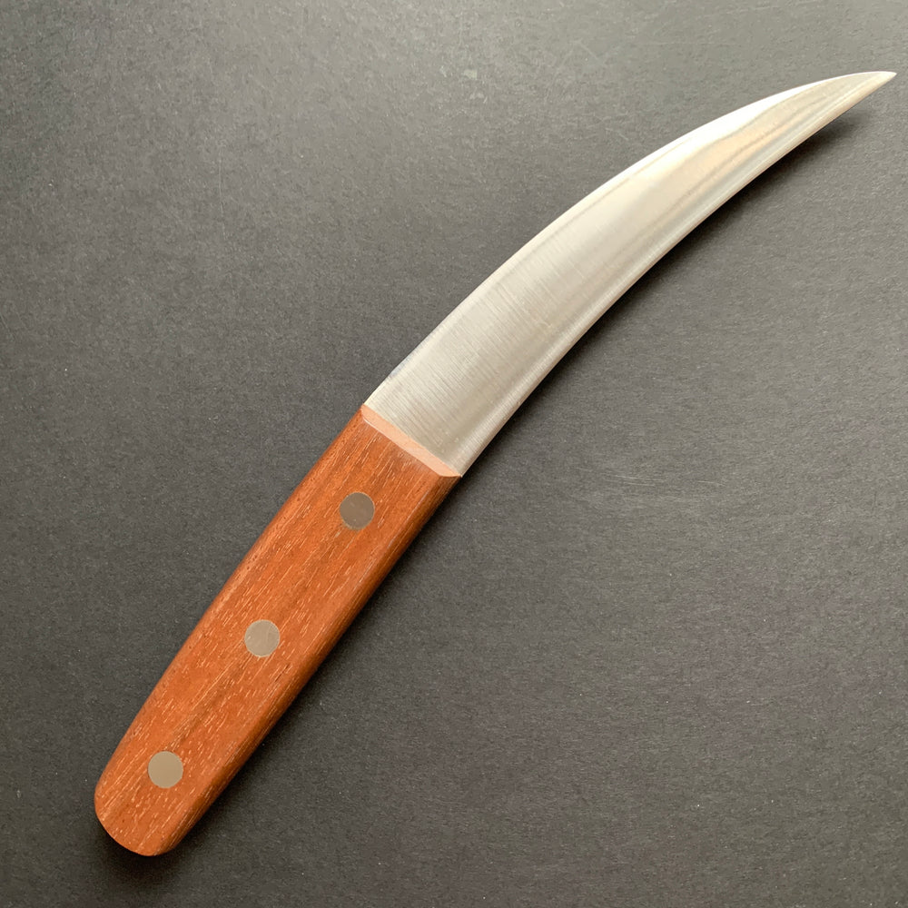 Atamatori knife, SKD12 tool steel, polished finish - Kanetsune