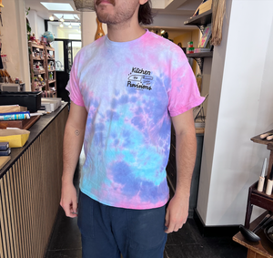 Kitchen Provisions Merch - the t shirt - and this time it's tie dye